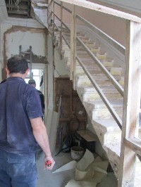 Portland Staircase Before Repairs