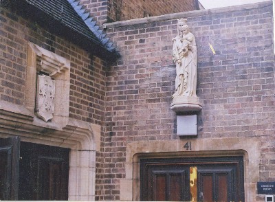 Portland Stone Statue, In-Plant Rebuild and Limewash